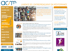 Tablet Screenshot of entreprendre-mediterranee.com